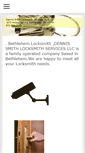 Mobile Screenshot of bethlehemlocksmith.com